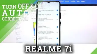 How to Enter Text Correction Options in REALME 7i &ndash; Find Keyboard Settings