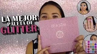 Rese&ntilde;a y Demo: Paleta de GLITTER de MIIS COSMETICS | &iquest;Buena, Bonita y Econ&oacute;mica?  |Mapi Tips &hearts;️