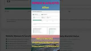 Remove Blacklisted from your website | Shajahan Ali #shorts #short