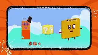 Сравнение больших чисел | Миллион, миллиард, триллион | Математика Numberblocks для детей