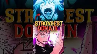 😱 Which Domain Expansion Is Strongest ? #domain #jjkseason3