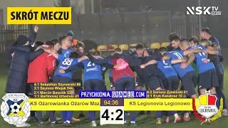 GRAMED [skrót meczu] KS Ożarowianka Ożarów Maz. - KS Legionovia Legionowo 4:2 (1:1) 2025-11-08 18:30