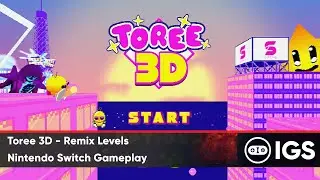 Toree 3D - Remix Levels | Nintendo Switch Gameplay