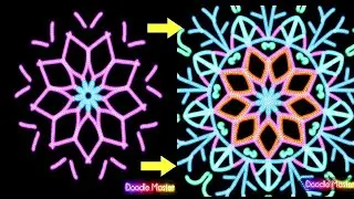 New Design Doodle Master Wali Video  Purple Lite blue colour me 