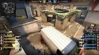 Vitality VS Avangar | Map 1 - Mirage | Starladder Berlin Major 2019