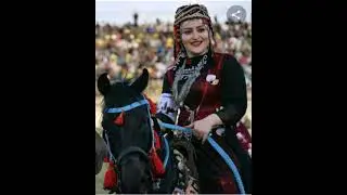Beautiful Iraqi Girl On Black Horse ! @GreenGTv