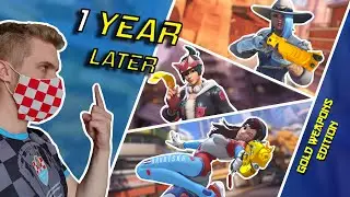 GETTING GOLDEN KIRIKO WEAPONS!!! | 1 Year of Overwatch Anniversary