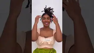 4 Easy No Retwist Locs Styles #locs_18 #dreadlocks