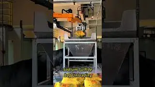 Sodium sulfide #depalletizer #depalletizing #machine #manufacturing #industrial #chemistry
