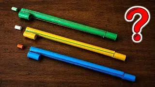 How To Make a Paper Gun That Shoots Paper Bullets?