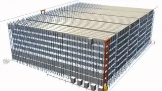 05.02Animation of Pallet Flow and As/Rs Storage Racking Systems