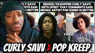 CURLY SAVV Says He&rsquo;s BETTER Than Pop Kreep