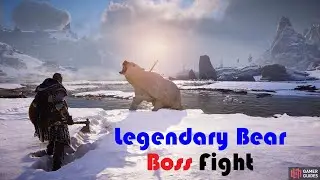 AC Valhalla - Legendary Bear of the blue water - Boss Fight