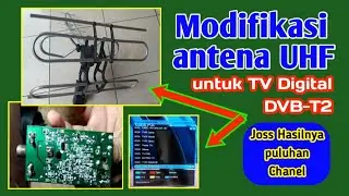 modifikasi antena UHF untuk tv digital DVB t2