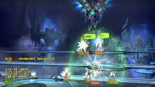 [ElswordTW]Five people fight with the raid boss :)