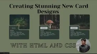 Creating Stunning New Card Designs with HTML and CSS | Free Source Code