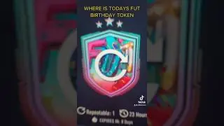 WHERE IS TODAYS SWAPS TOKEN EA #shorts #fifa23 #futbirthday
