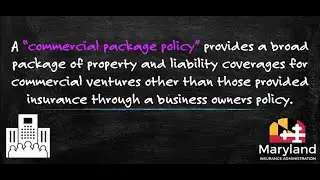Commercial Package Policy