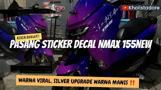 Stiker nmax full body || sticker nmax new || pasang Sticker Nmax New full body‼️