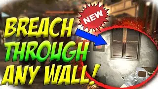 WALLBREACH ANYWHERES GLITCH IN BLACK OPS COLD WAR ZOMBIES!! NEW ZOMBIES WALLBREACH GLITCH!!