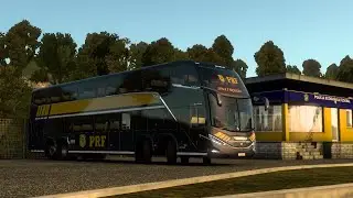 ETS2 |MONTES CLAROS (MG) X SERRA DAS ARARARAS| MARCOPOLO G8 1800 DD|POLÍCIA FEDERAL|MOD BUS+MAPA EAA