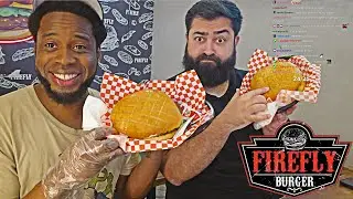 Zolo & MooseTaffy (Patar) Tries Firefly Burger For The First Time & Rates The Burger.
