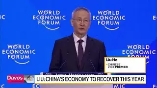 China Reassures Davos That Growth Will Rebound