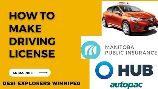 How to MAKE or TRANSFER your DRIVING LICENSE to CLASS 5 in Easy Way #winnipeg #manitoba