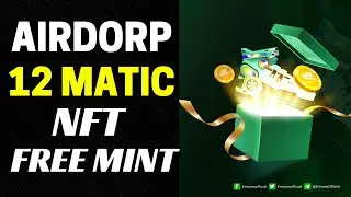 AIRDROP NFTS PAGANDO NA GATE.IO - AIRDROP DE MATIC