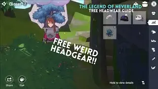 The Legend Of Neverland - Tree Headwear (Free Headgear)