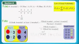 HKDSE Maths M1 Practice Q07: Law of Total Probability全概率公式, Bayes' Theorem 貝葉斯定理