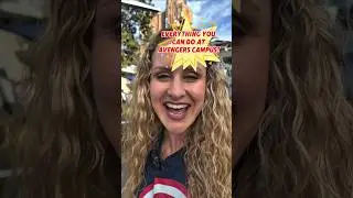 Everything YOU can do at AVENGERS CAMPUS! #familyvacation #disneytravel #avengerscampus #disneyday