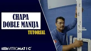 Tutorial como instalar una chapa en puerta de aluminio