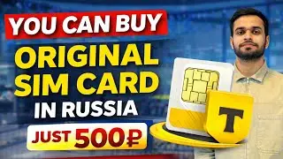 New Original Sim Card In Russia 🇷🇺 Just 500₽ Only😳 || Important Video 