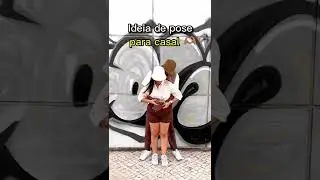 Ideia de pose de casal 🫶🏽 #posesparafoto #casal