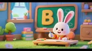 Bunny Learns the Letter B | ABC Alphabet Song for Toddlers