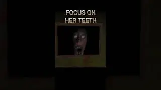 FOCUS ON HER TEETH #trendingshorts #freefire #ffmontege #horrorgaming #granny