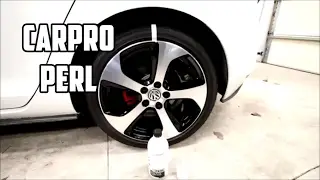 CarPro Perl 1:1 VS Undiluted Test