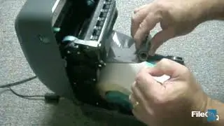 Mindware - Label and Ribbon Installation - GX430T Printer