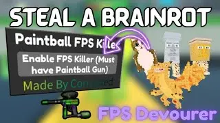 [PAINTBALL LAG🔫🔥] FPS DEVOURER STEAL A BRAINROT SCRIPT PAINTBALL LAG SCRIPT🤑 STEAL BRAINROT ANTI HIT