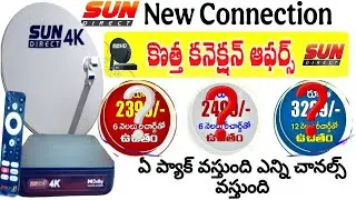 Sun Direct New Connection Prices Recharge Plans #sundirect #dthrecharge #recharge #money #new 🌍📡