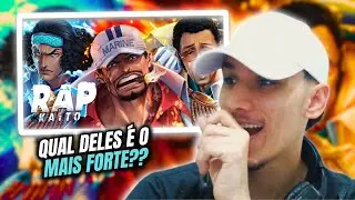 (CONHECENDO OS ALMIRANTES!!) Faces da Justiça | Almirantes (One Piece) | Kaito - REACT