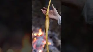 Покрытие лука маслом и воском Osage Orange Self Bow.