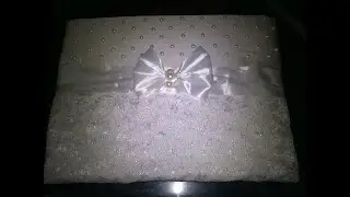 DIY:How To Make Wedding Guest Book طريقة عمل جيست بوك الزفاف