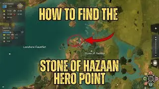 How to find Stone of Hazaan Hero Point | Guild Wars 2 | Sparkfly Fen