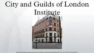 City and Guilds of London Institute