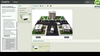 Testout Network+ 12.2.9 Lab Design an Outdoor WirelessNetwork
