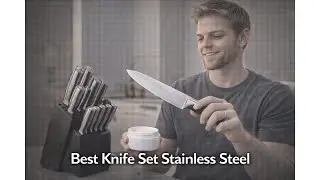 🔪 Knife Set, 15 Pcs Kitchen Knife Block Set Review: Is It Sharp Enough? 🔪