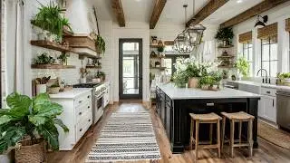 Elegant Farmhouse After Christmas Winter Decor for January & February Modern Interiors