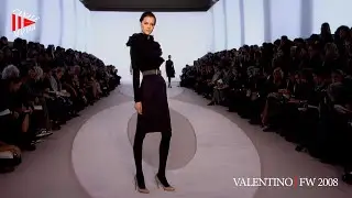 VALENTINO Осень-Зима 2008 Париж 4K — Fashion Channel